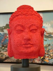 0011_david_mach_2007_iconography_-_buddha_53x37x42_7