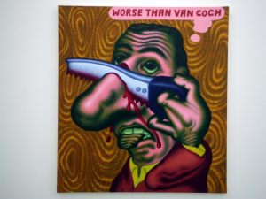 0020_peter_saul_worse_than_van_gogh_110x100cm_2009