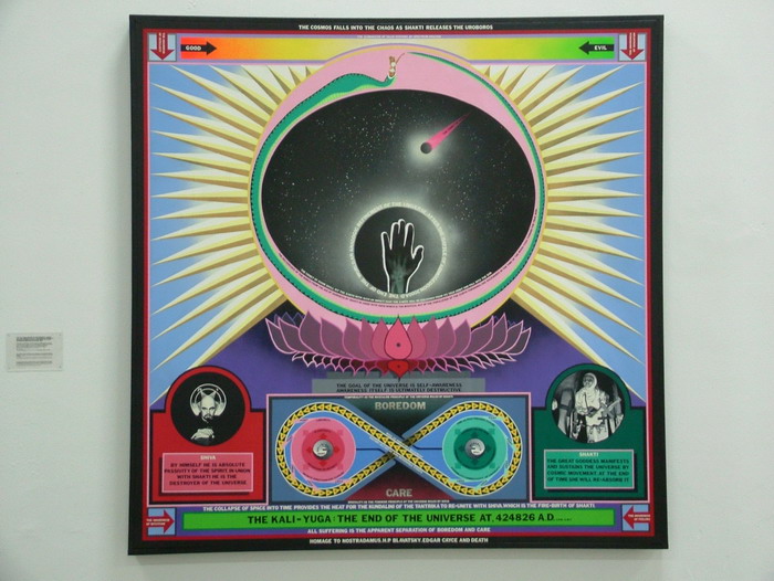 F0034-1 Paul Laffoley The kali-yuga 187x187cm 1965