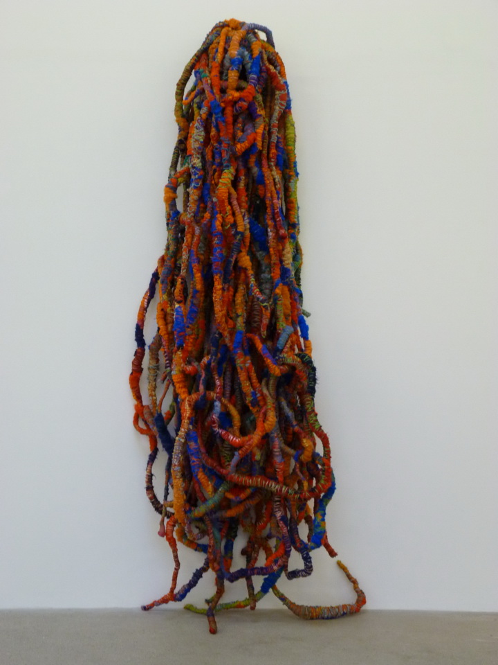 081 Sheila Hicks Cordes Sauvages 260 x 90 cm (dimensions variables 2014