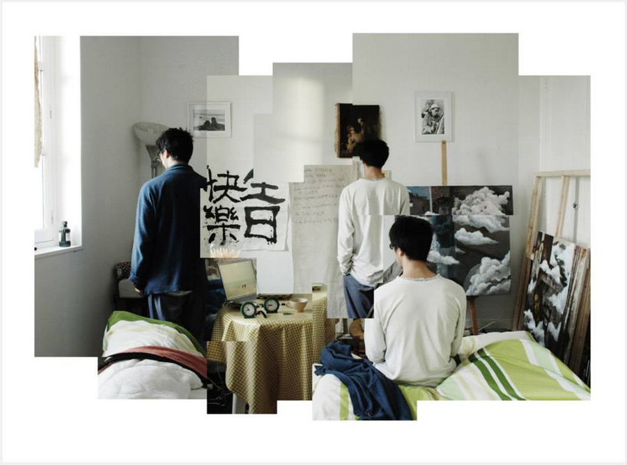 「窗,明鏡、透視」編號 3,生日快樂,2010, 125x92cm (Image 105x72cm)