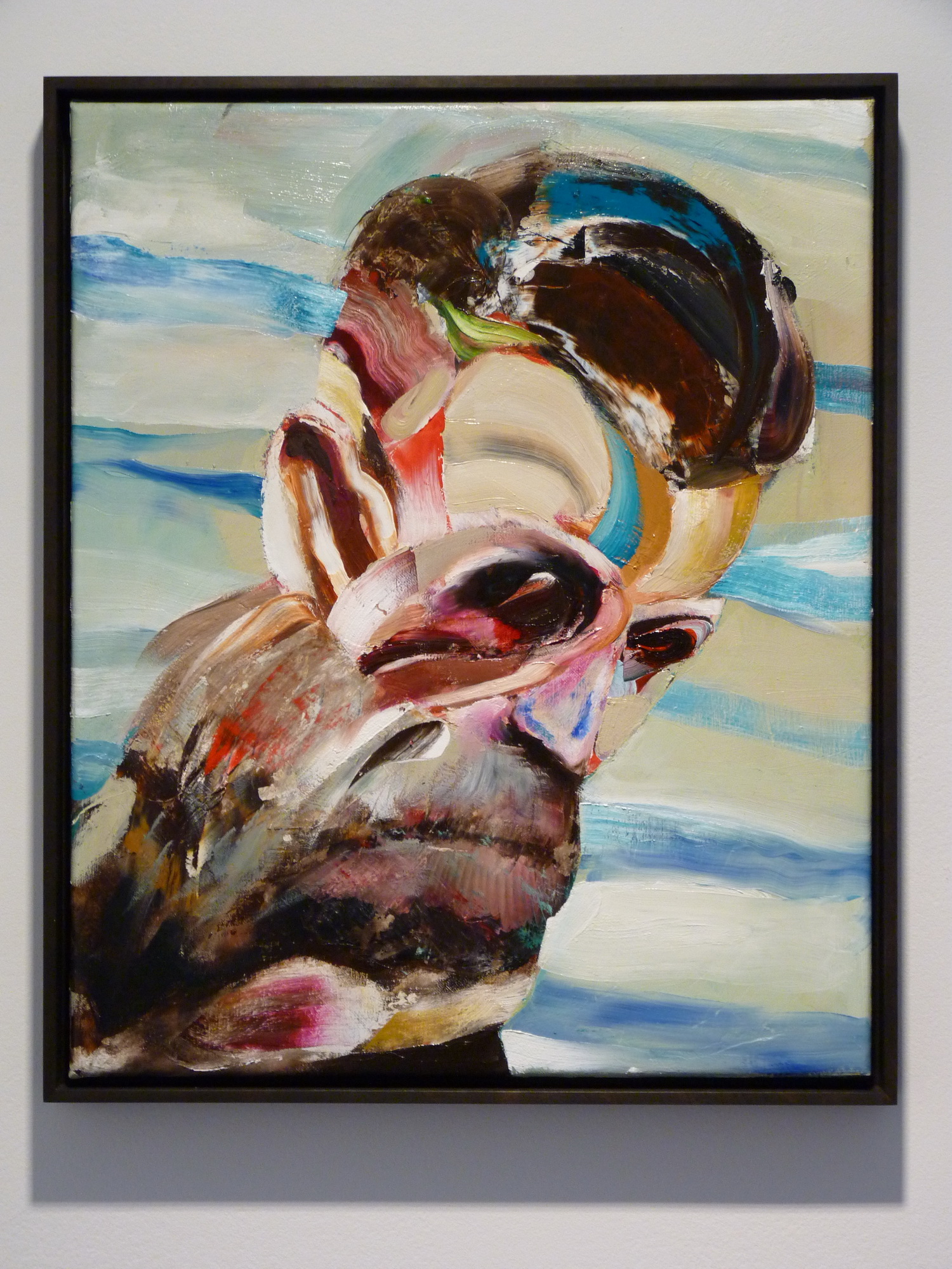 020-3 Adrian Ghenie ne1977 43x30cm 2015 huileur toile