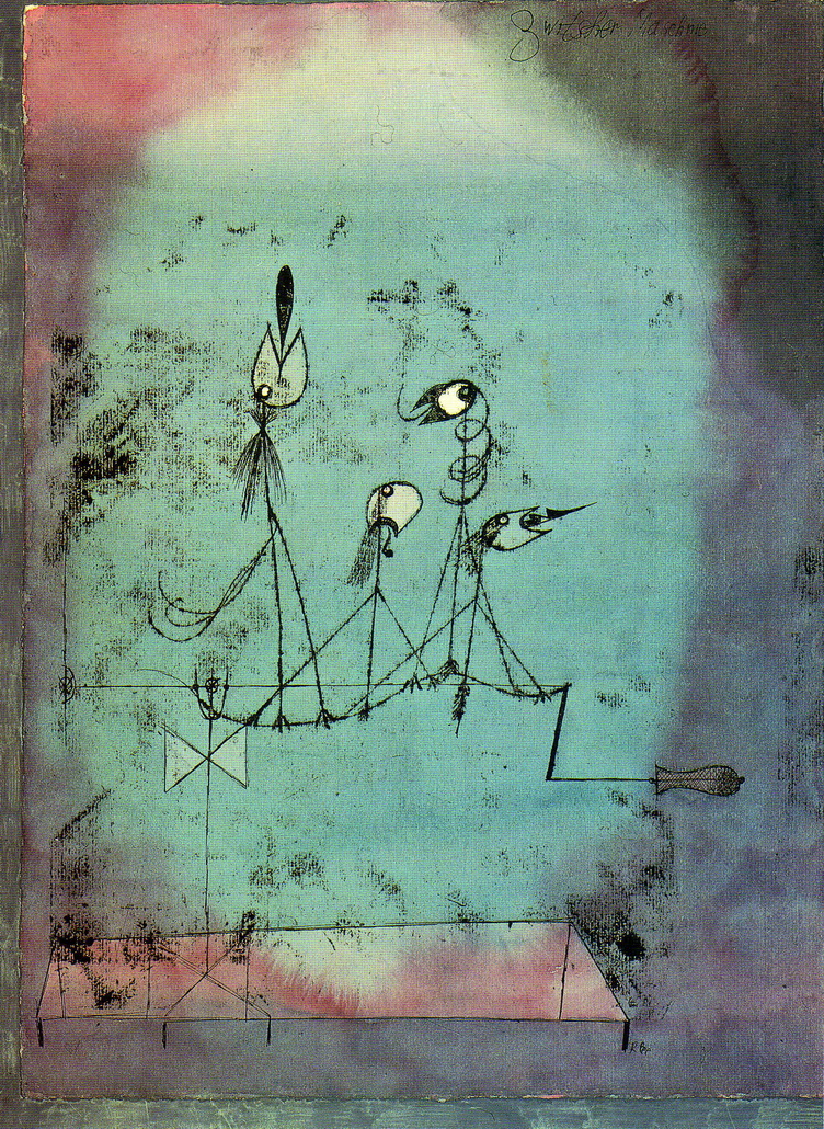 081-2 Klee Machine gazouillante 41x38.5 Museum of modern art NY