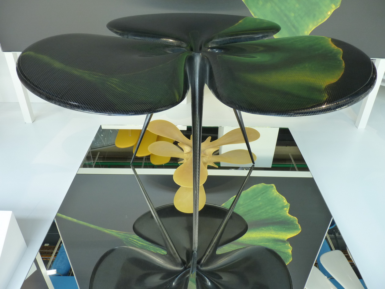 P1640125 Ross Lovegrove ne1958 table gingko 2003-06 fibro de carbone