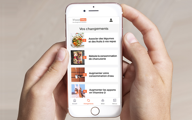 Application section changement