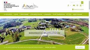 Capture du site CFA agricole de la Creuse