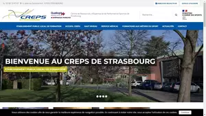 Capture du site Centre de ressources d'expertise et de performance sportives