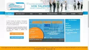 Capture du site Association de Formation Professionnelle de l'industrie de Vaucluse