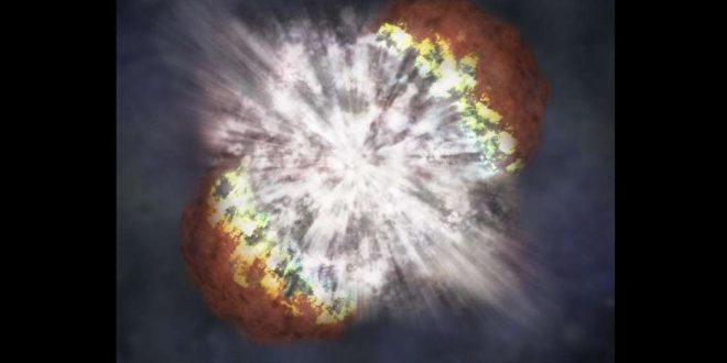 supernova como causa de andar erguido