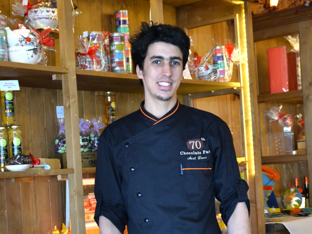 Axel Daous, artisan chocolatier à Canet en Roussillon
