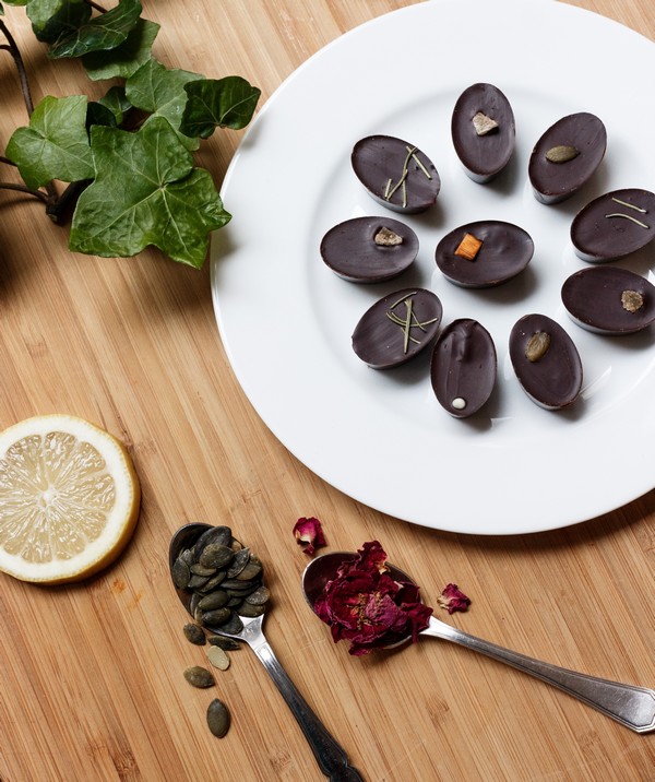 Les chocolats biologiques fabriqués à Paris par Carine, votre chocolatière.