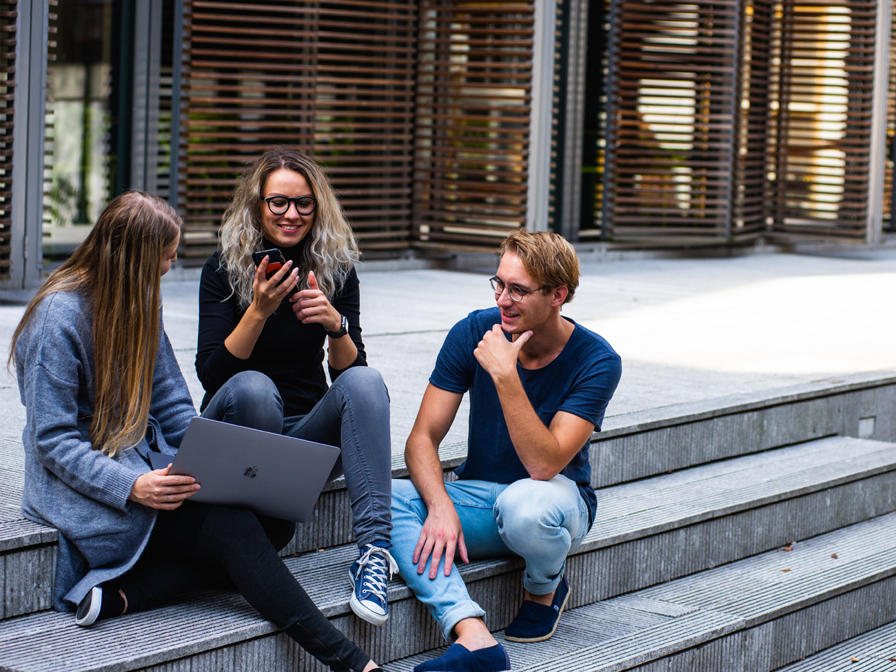 Groupe d'étudiants entrepreneurs