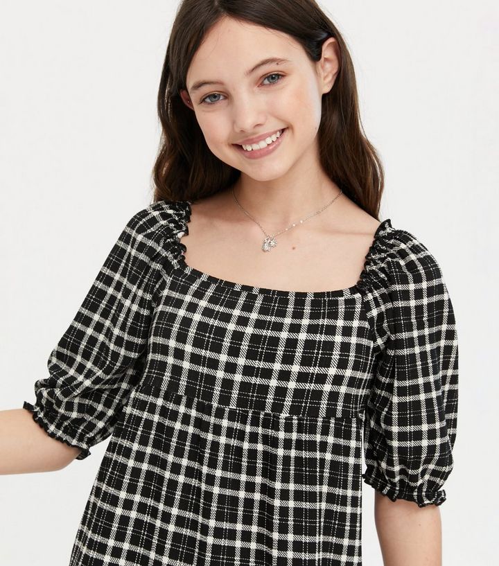 Black Square-neck smocked midi dress | TotÃªme | MATCHESFASHION UK