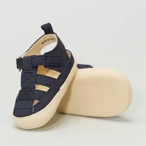 Kiabi Enfant Sandales En Toile A Scratch Bleu Marine Drest Kiabi Enfant Sandales En Toile A Scratch Bleu Marine Drest