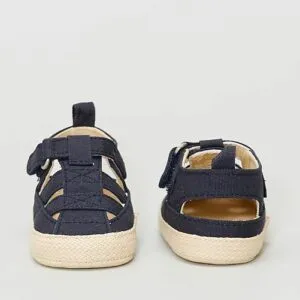 Kiabi Enfant Sandales En Toile A Scratch Bleu Marine Drest Kiabi Enfant Sandales En Toile A Scratch Bleu Marine Drest
