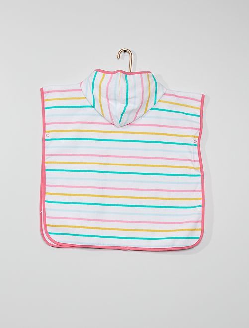 Kiabi Enfant Cape De Bain A Capuche Muticolor Drest