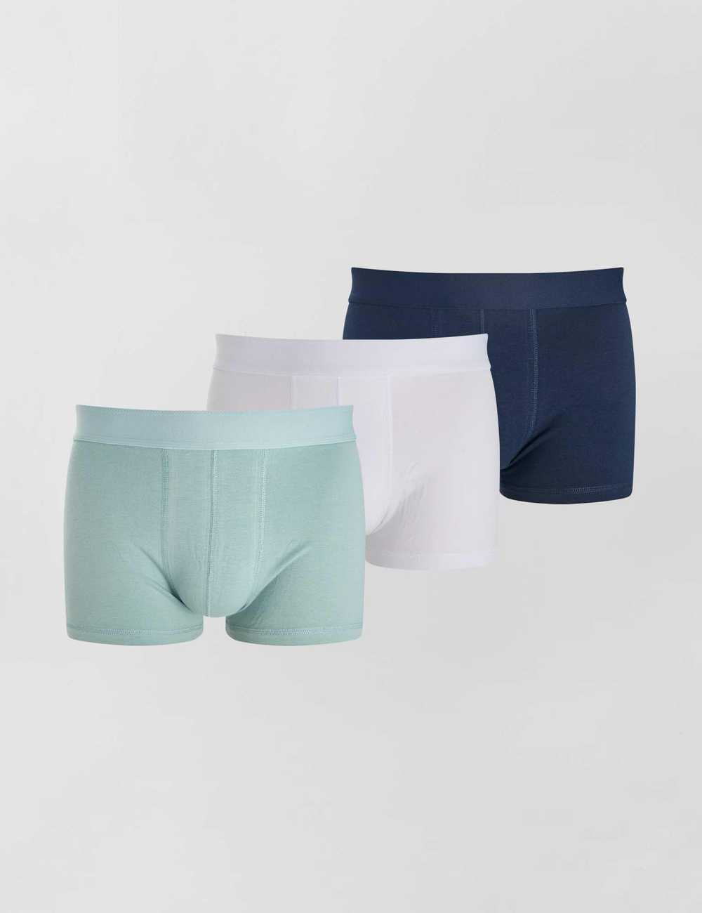 KIABI Homme – Lot de 3 boxers éco-conçus – Bleu – Drest