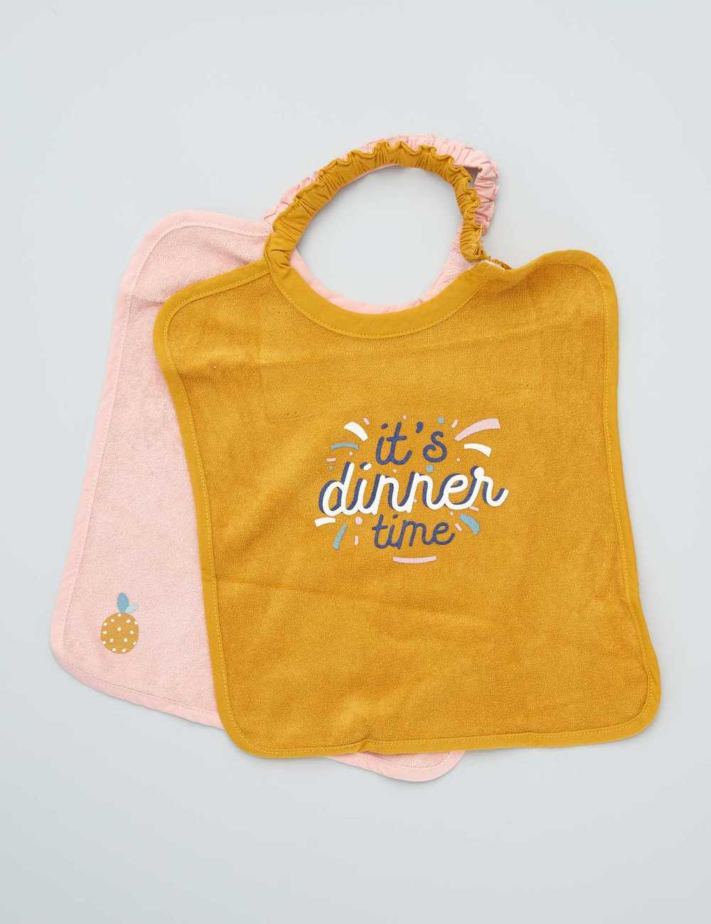 Kiabi Enfant Lot De 2 Bavoirs Fruit Girl Drest