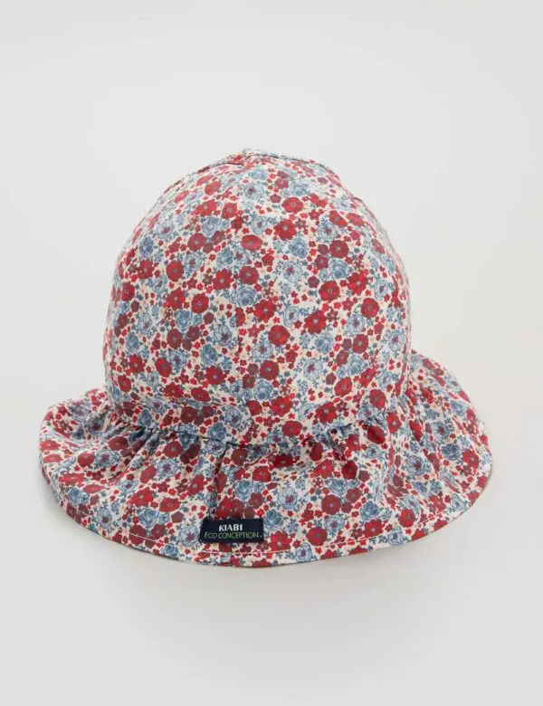 Kiabi Enfant Bob Fleuri En Coton Bleu Rouge Drest Kiabi Enfant Bob Fleuri En Coton Bleu Rouge Drest