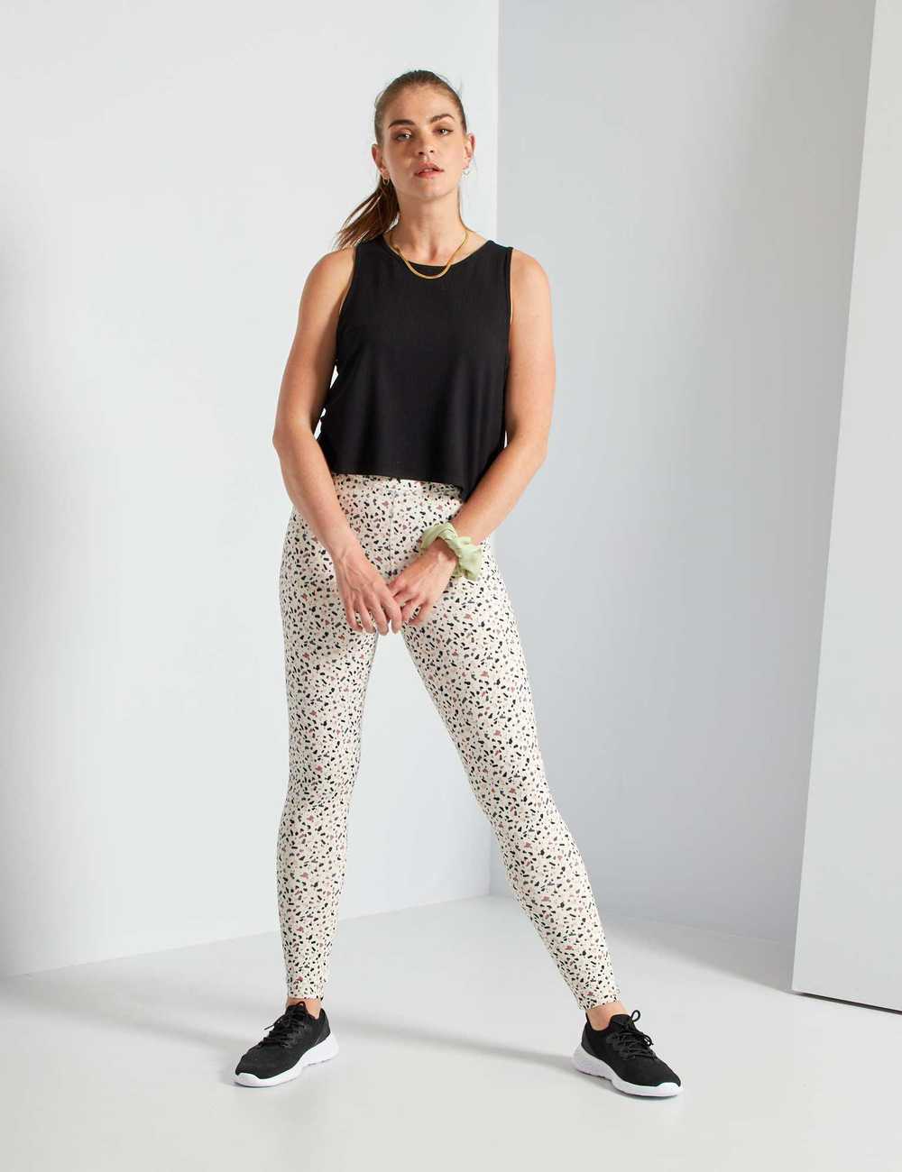 legging leopard kiabi