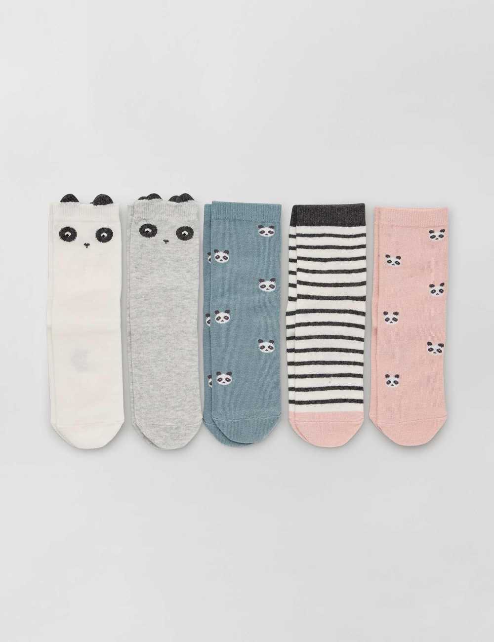 Kiabi Enfant Lot De 5 Chaussettes Animaux Panda Drest