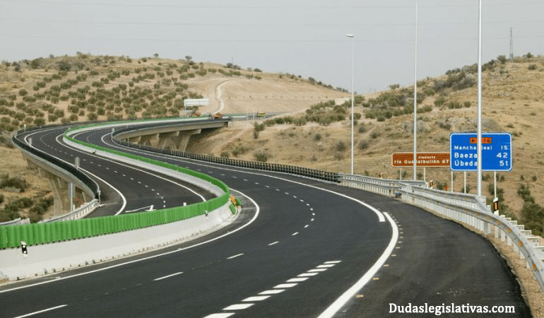 tipos de vías - autovías