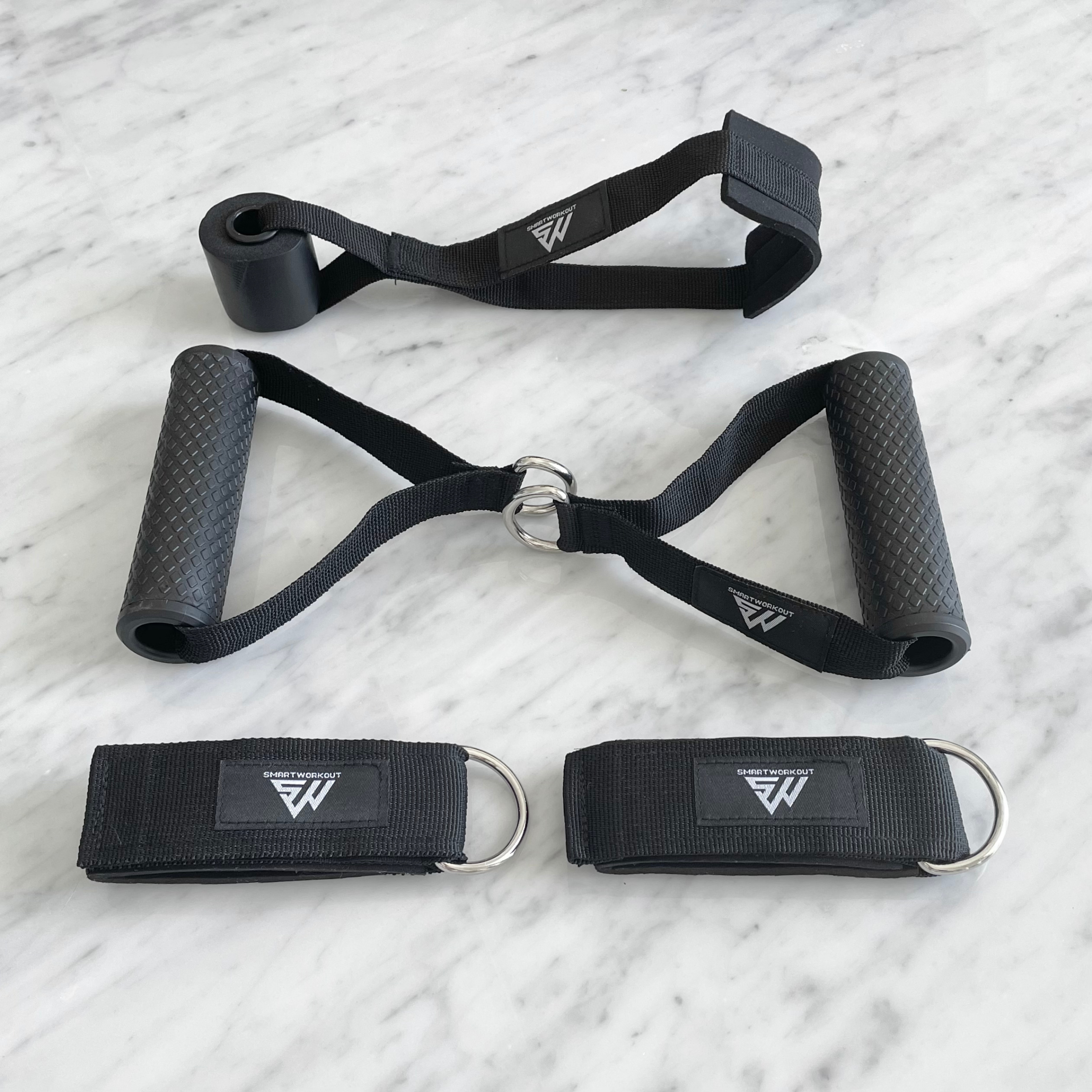 Barre de musculation pour élastiques