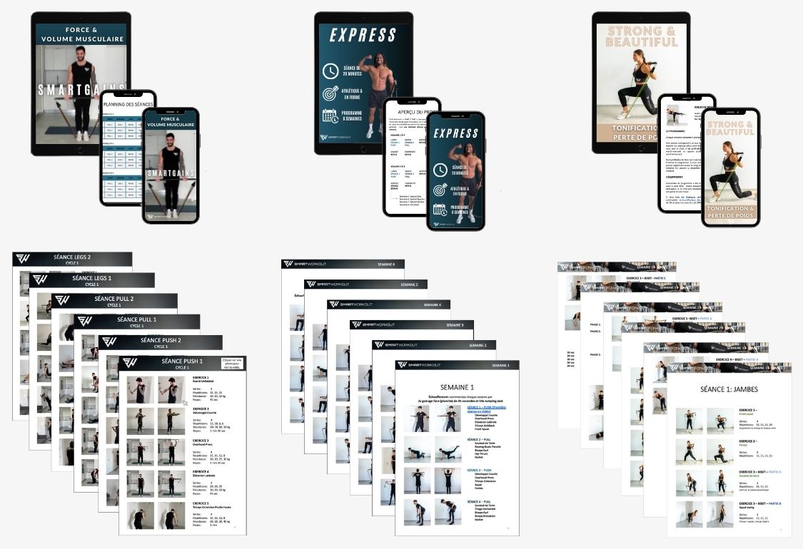 Programme musculation pour élastiques
