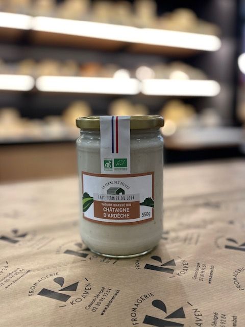 Yaourt fermier Châtaigne 550g