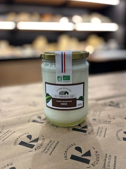Yaourt fermier coco 550g