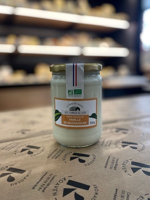 Yaourt fermier vanille 550g