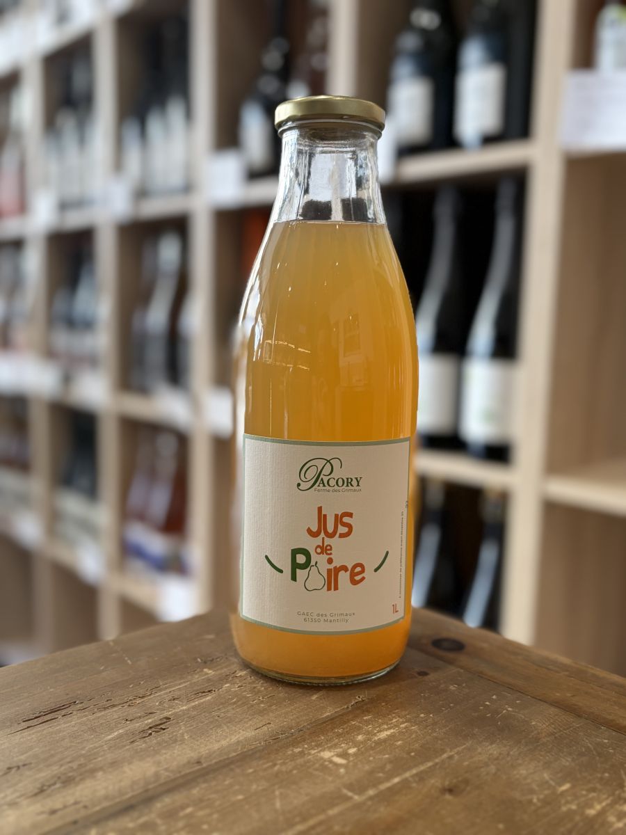 Jus de poire, Pacory - Ferme des Grimaux, Mantilly (61)