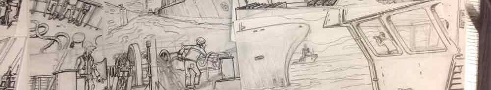 3 fortune de mer costés belin croquis