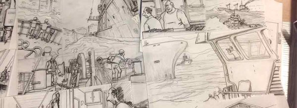 3 fortune de mer costés belin croquis