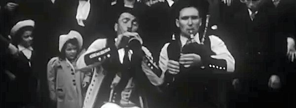 Artistes mission folklorique basse bretagne biniou