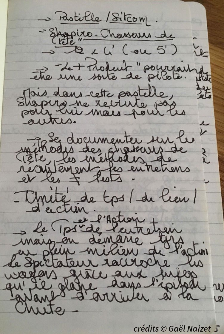 Carnets de note 3 credits gael naizet