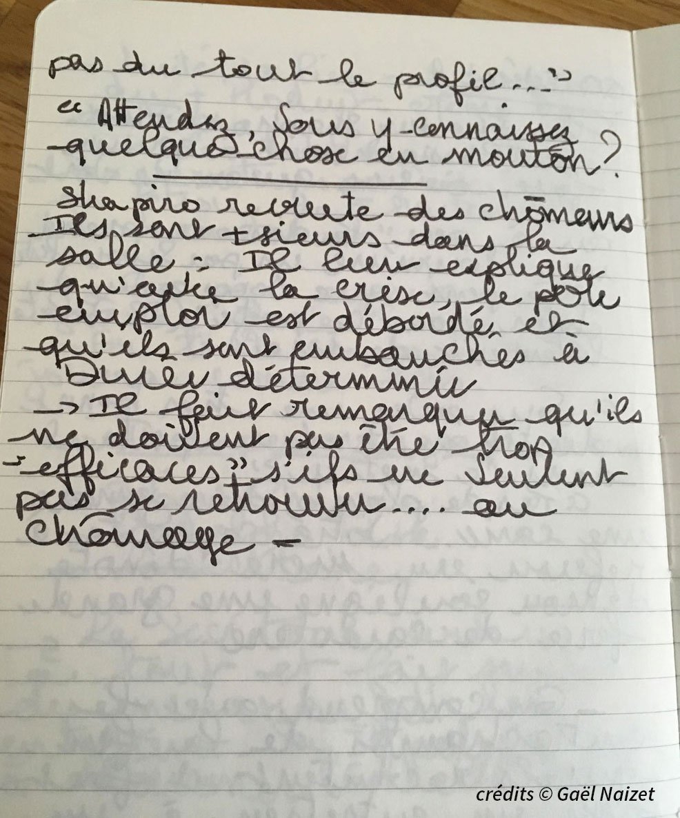 Carnets de note credits gael naizet