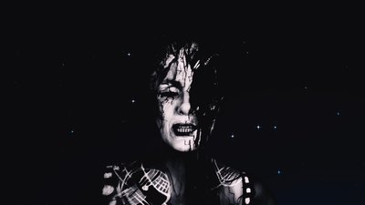 Chanteuse noir et blanche - You