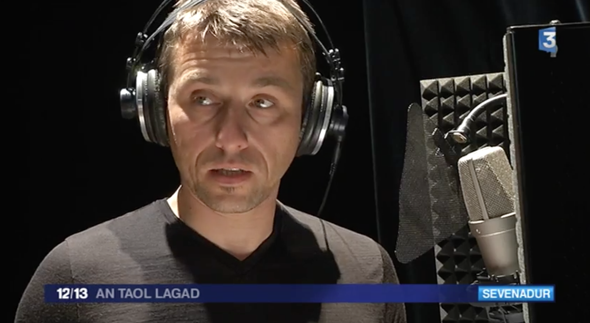 Comédien du spectacle Ar Maezioù