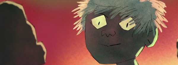 Coucher de soleil la tête dans les orties