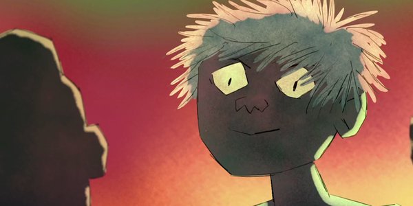 Coucher de soleil la tête dans les orties