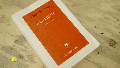 Couverture À la ligne Ponthus