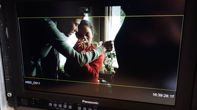 Danse-poussin-making-off Shaïna et Clémence Dirmeikis