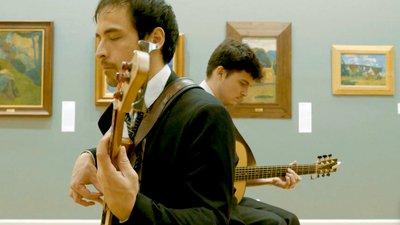 Deux guitaristes cover Esling Ozann's Gift