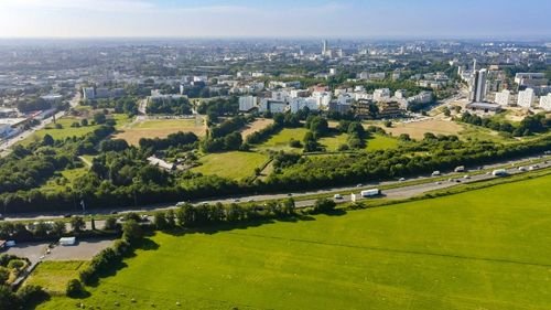 Gabarit - Un chemin lumineux - vue aerienne