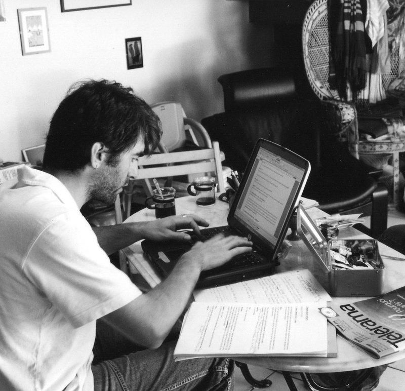 Gael Naizet a son bureau