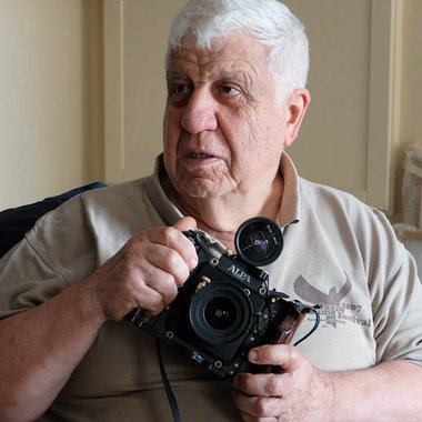 portrait Guy le Querrec photographe