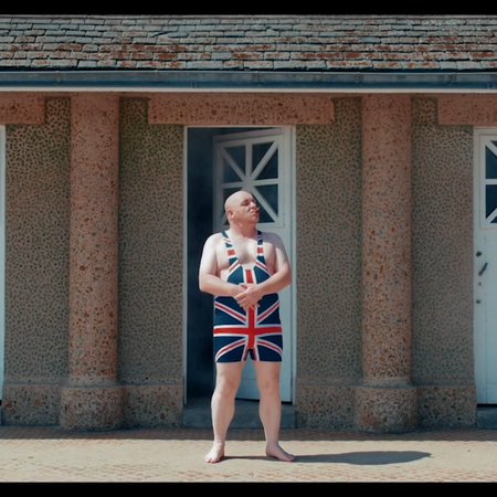 Hitchcock en maillot de bain dinard