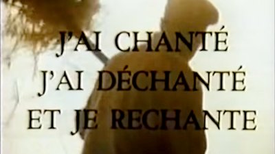 Cover j'ai chanté, j'ai déchanté, et je rechante