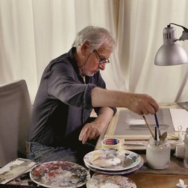 Jean-Francois-LAGUIONIE biographie portrait Louise en hiver KuB